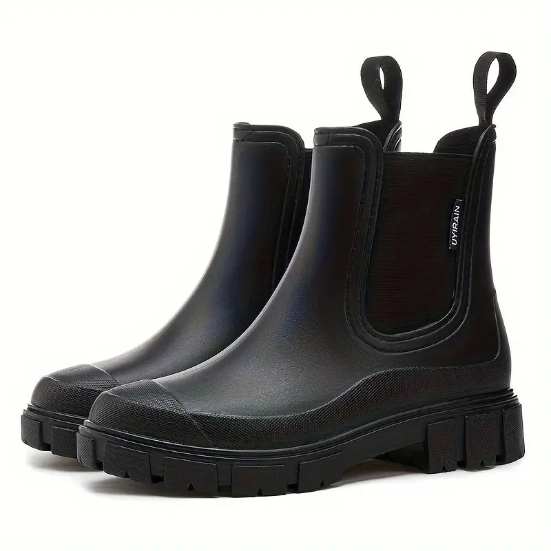 Cliona | Women Pull Tab Chelsea Ankle Boots