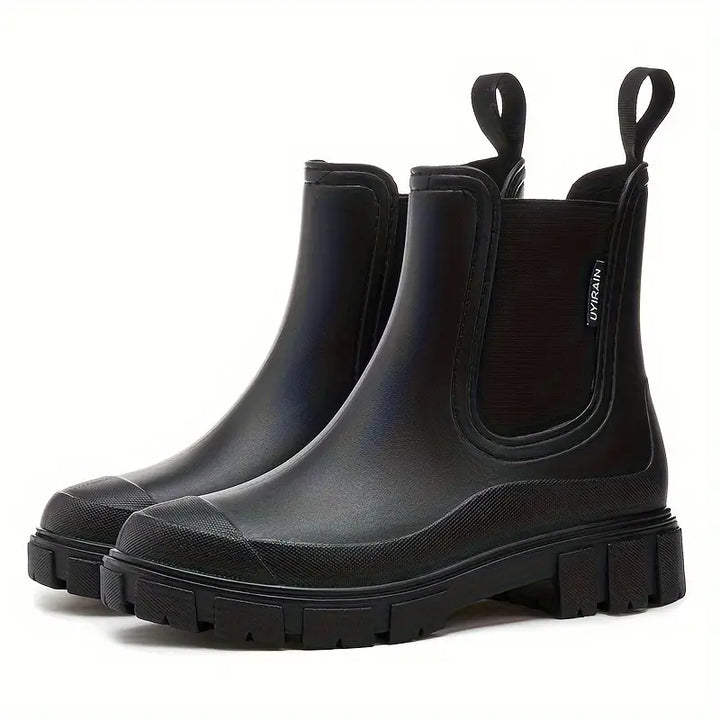 Cliona | Women Pull Tab Chelsea Ankle Boots
