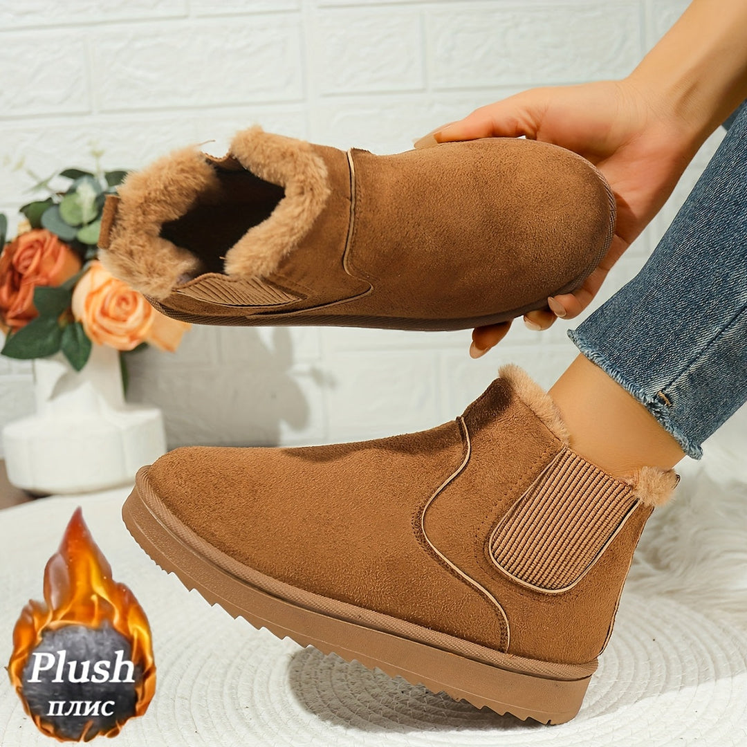 Reba | Women Lined Chelsea Ankle Boots