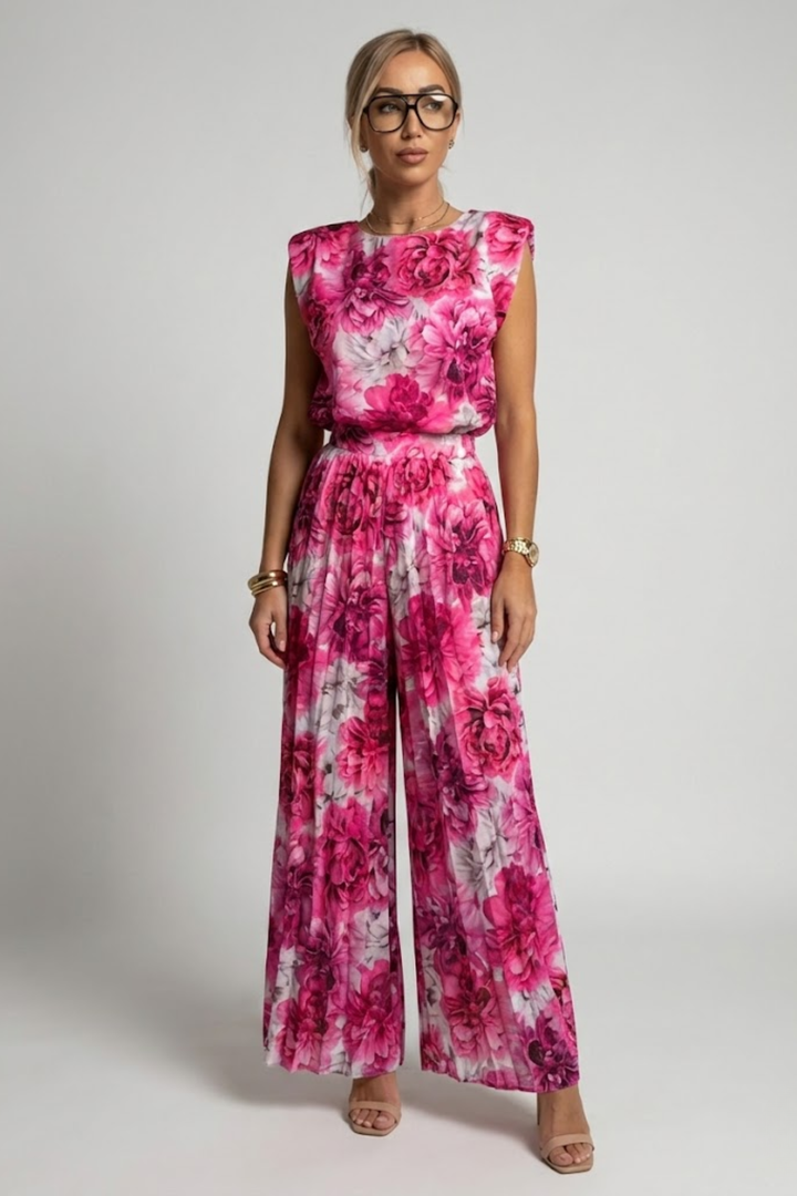 Atalanta | Women Pleated Evening Jumpsuit
