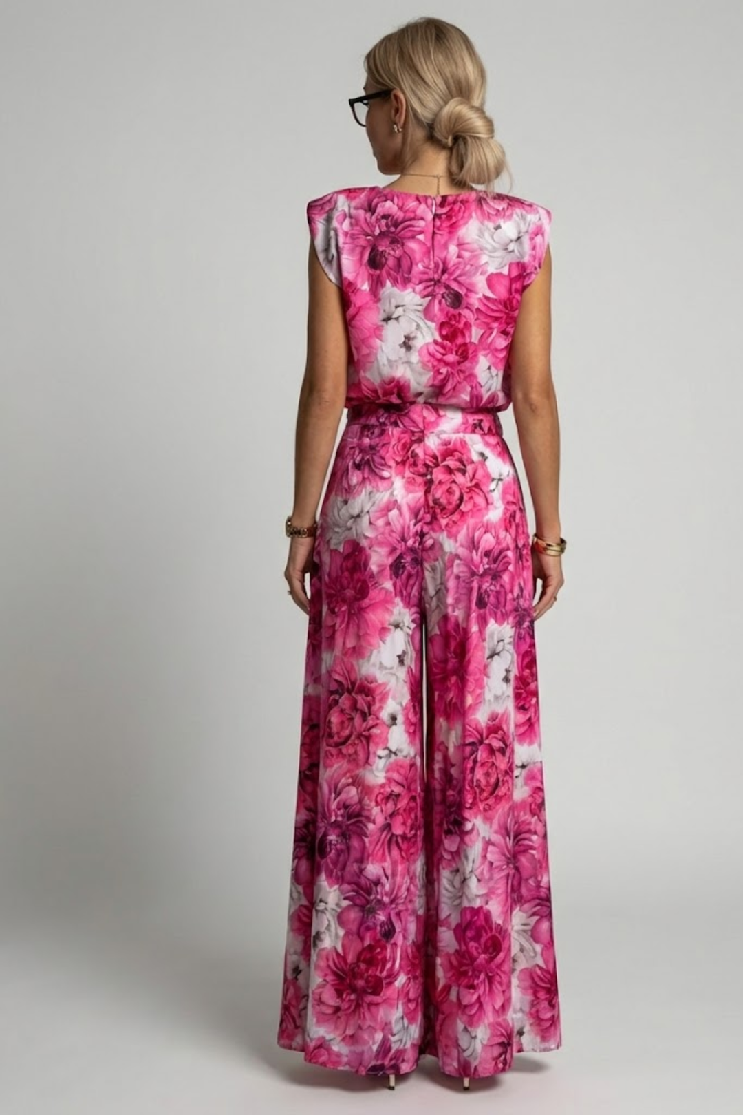 Atalanta | Women Pleated Evening Jumpsuit