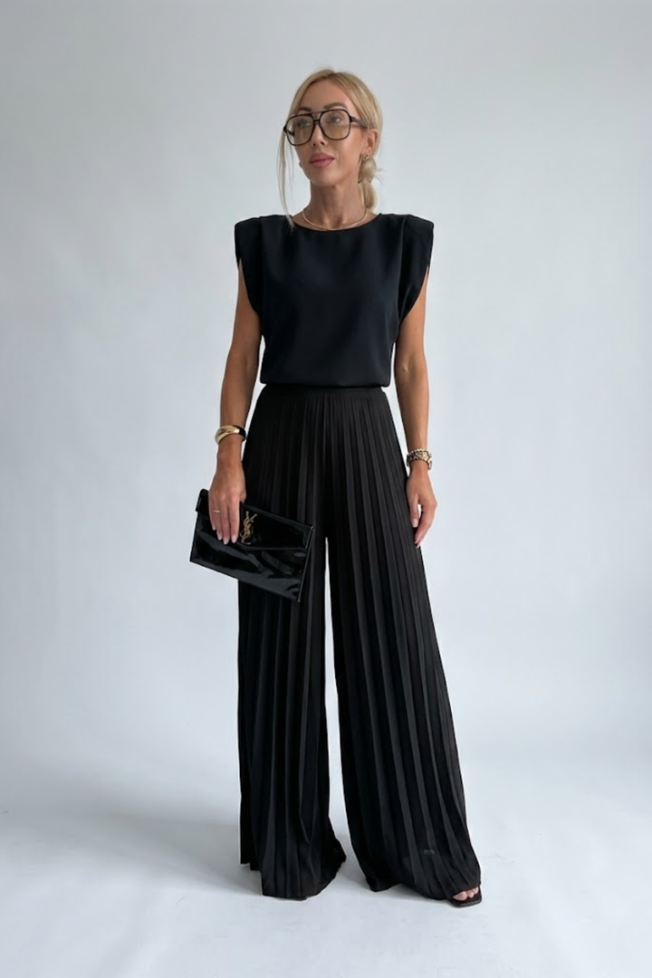 Atalanta | Women Pleated Evening Jumpsuit