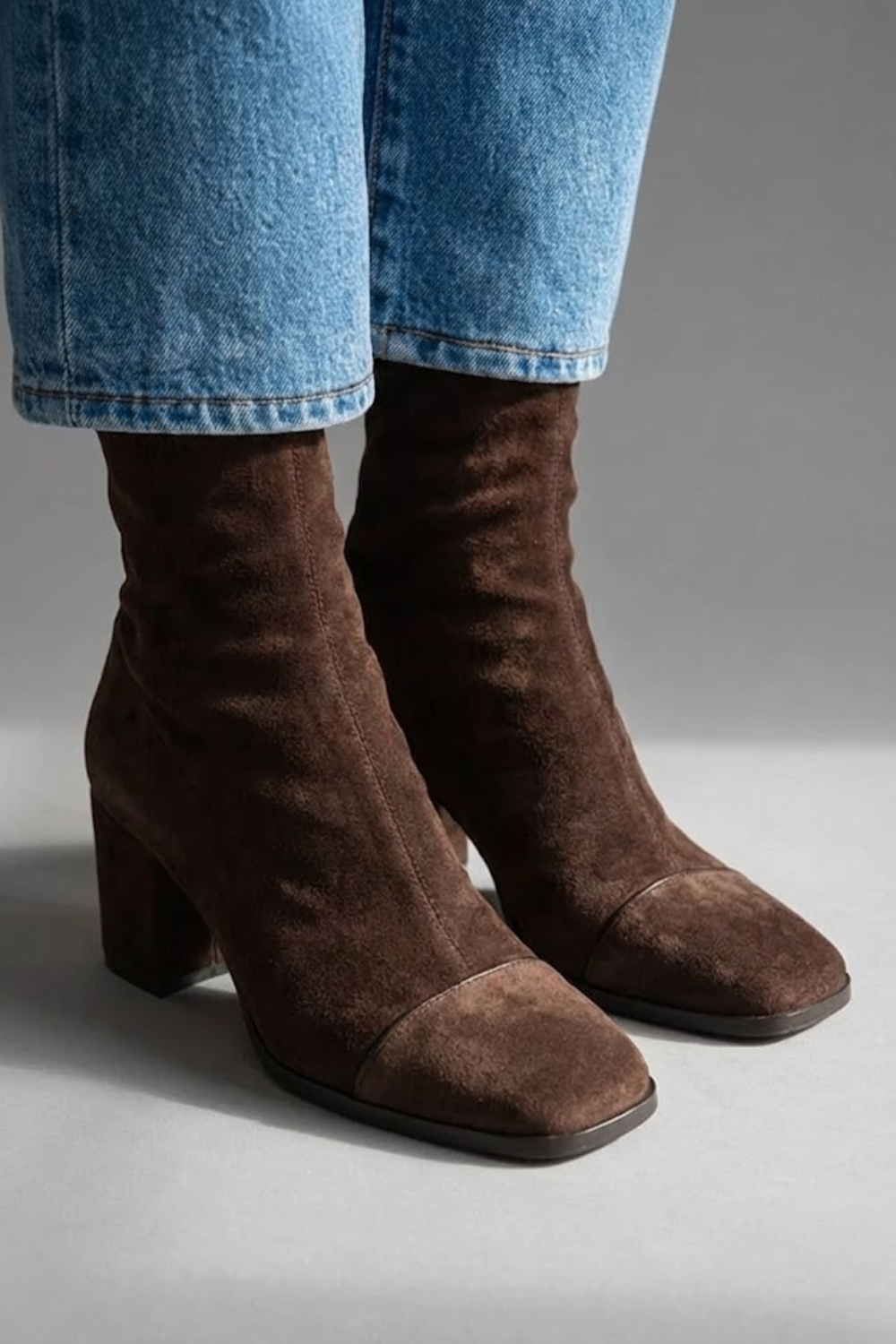 Oddny | Women Square Toe Heeled Boots