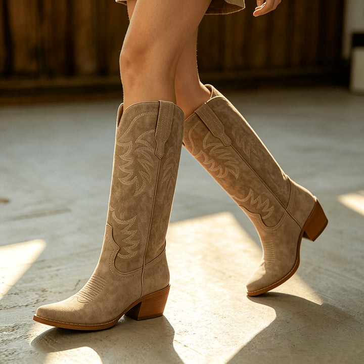 Artemis | Women Knee High Western Boots