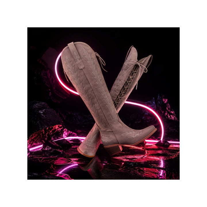 Andromeda | Women Embroidered Western Boots