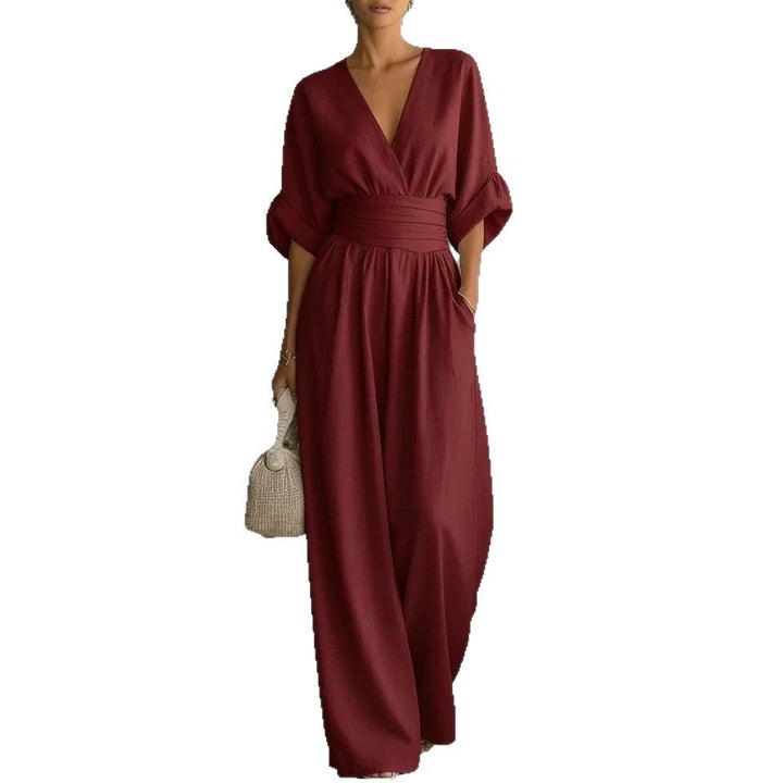 Hermione | Women Wide Leg Linen Jumpsuit