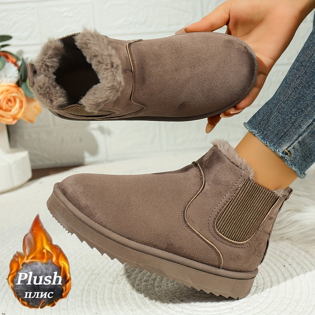 Reba | Women Lined Chelsea Ankle Boots