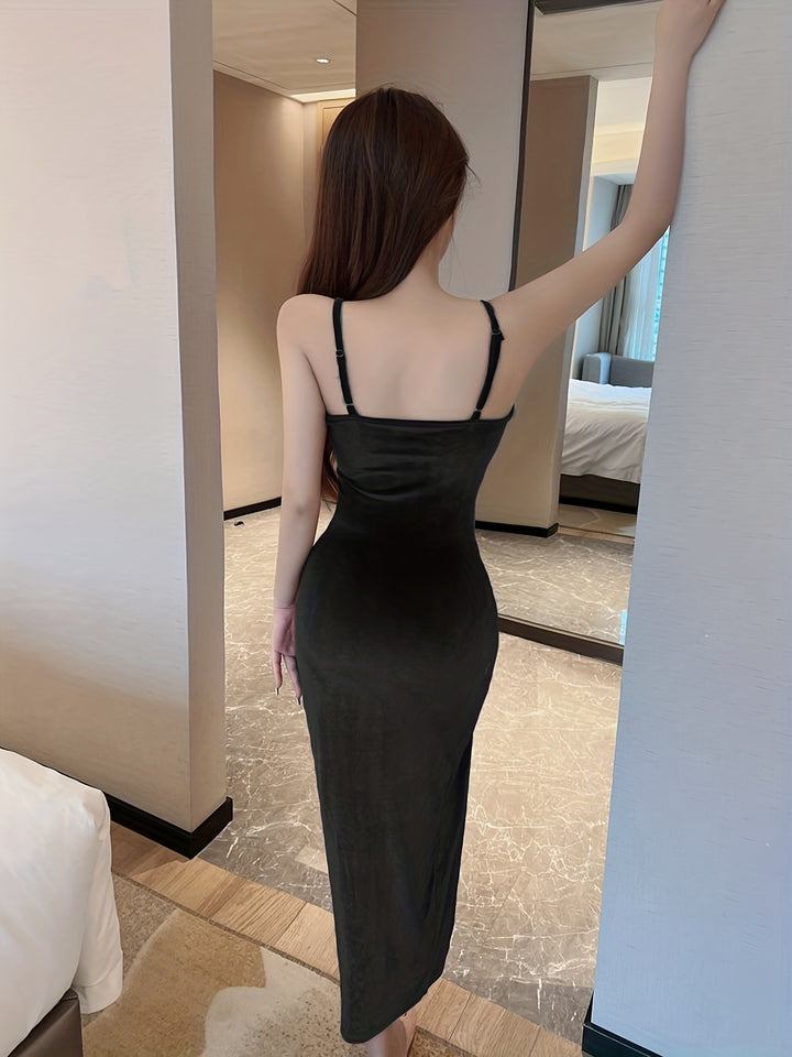 Viola | Women Ruched Split Wedding Guest Dress