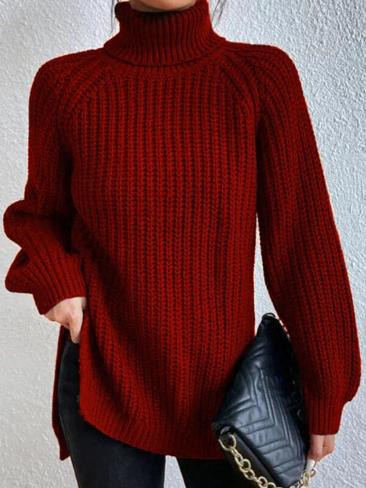 Lane | Women Chunky Knit Turtleneck