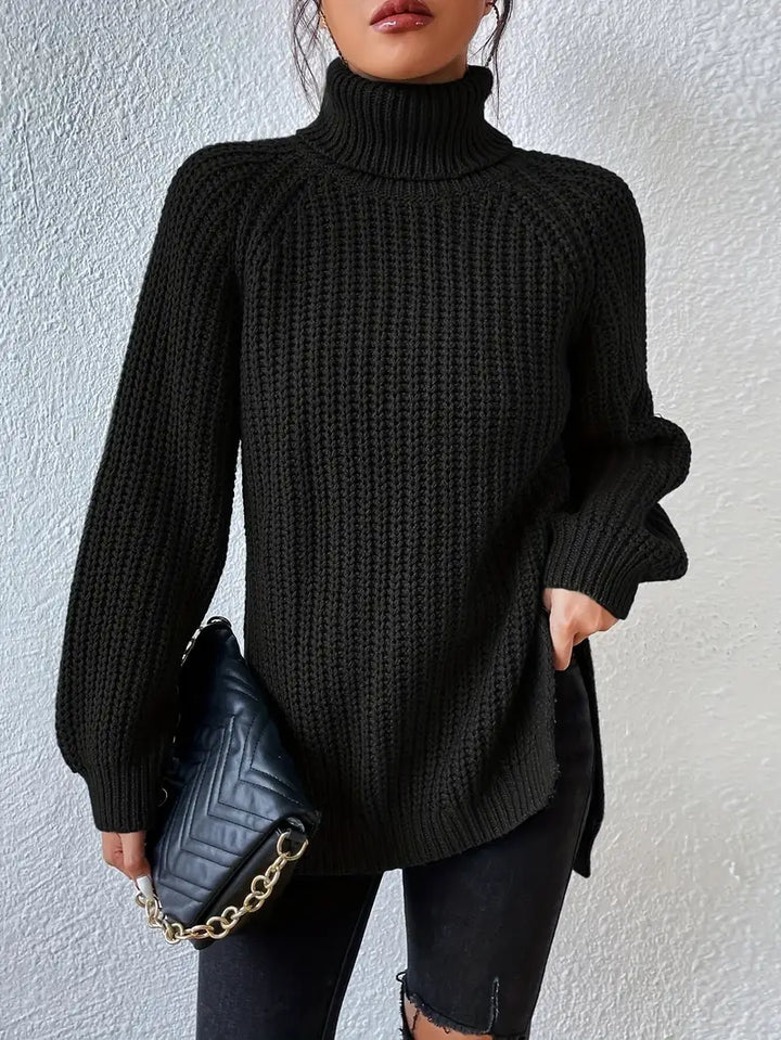 Lane | Women Chunky Knit Turtleneck