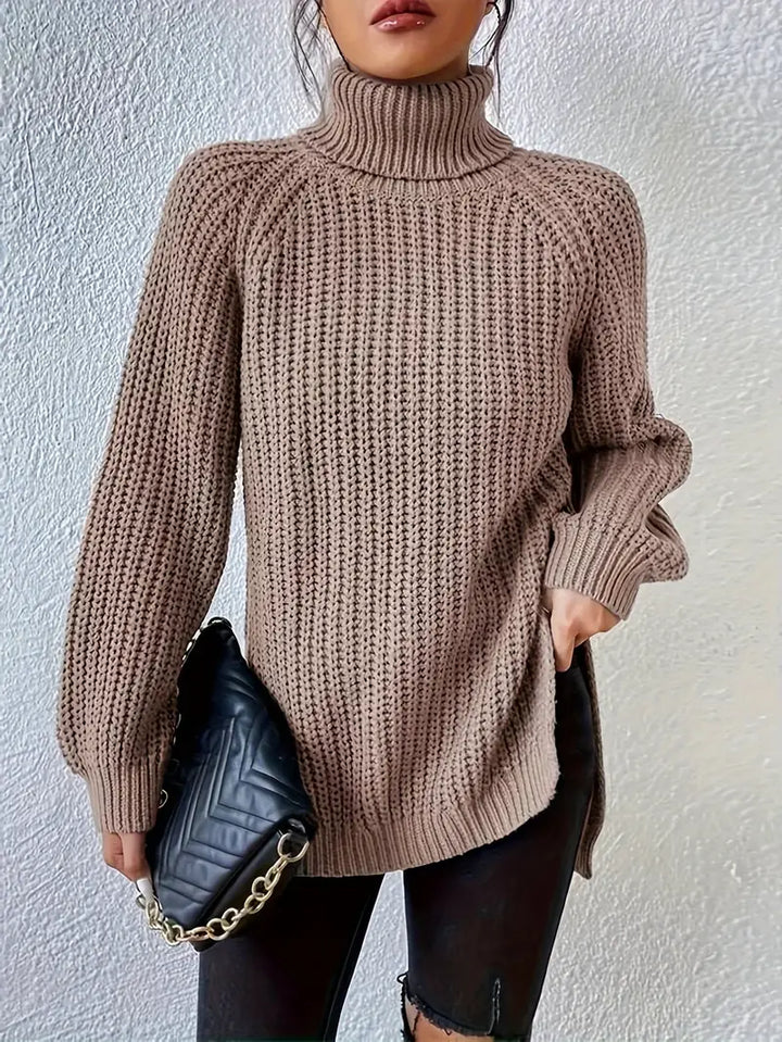 Lane | Women Chunky Knit Turtleneck