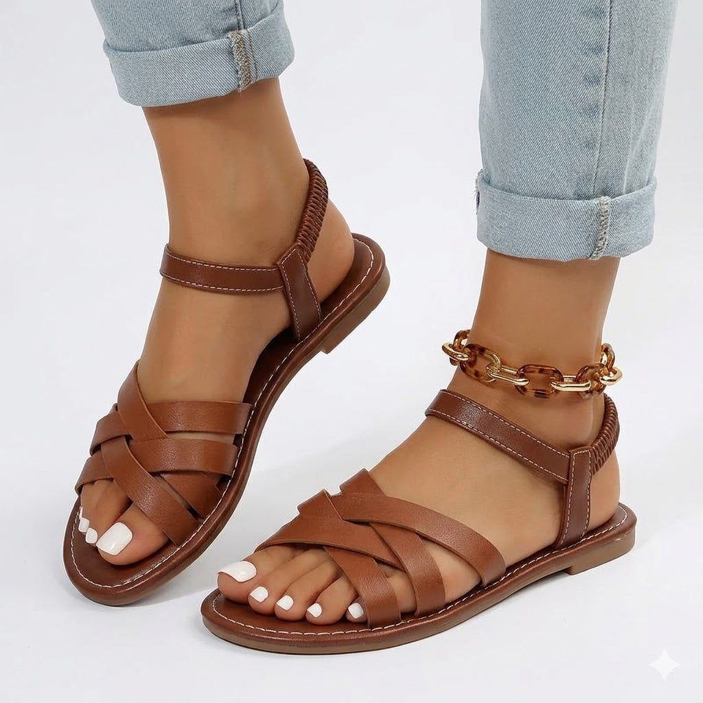 Io | Women Strappy Slide Sandals