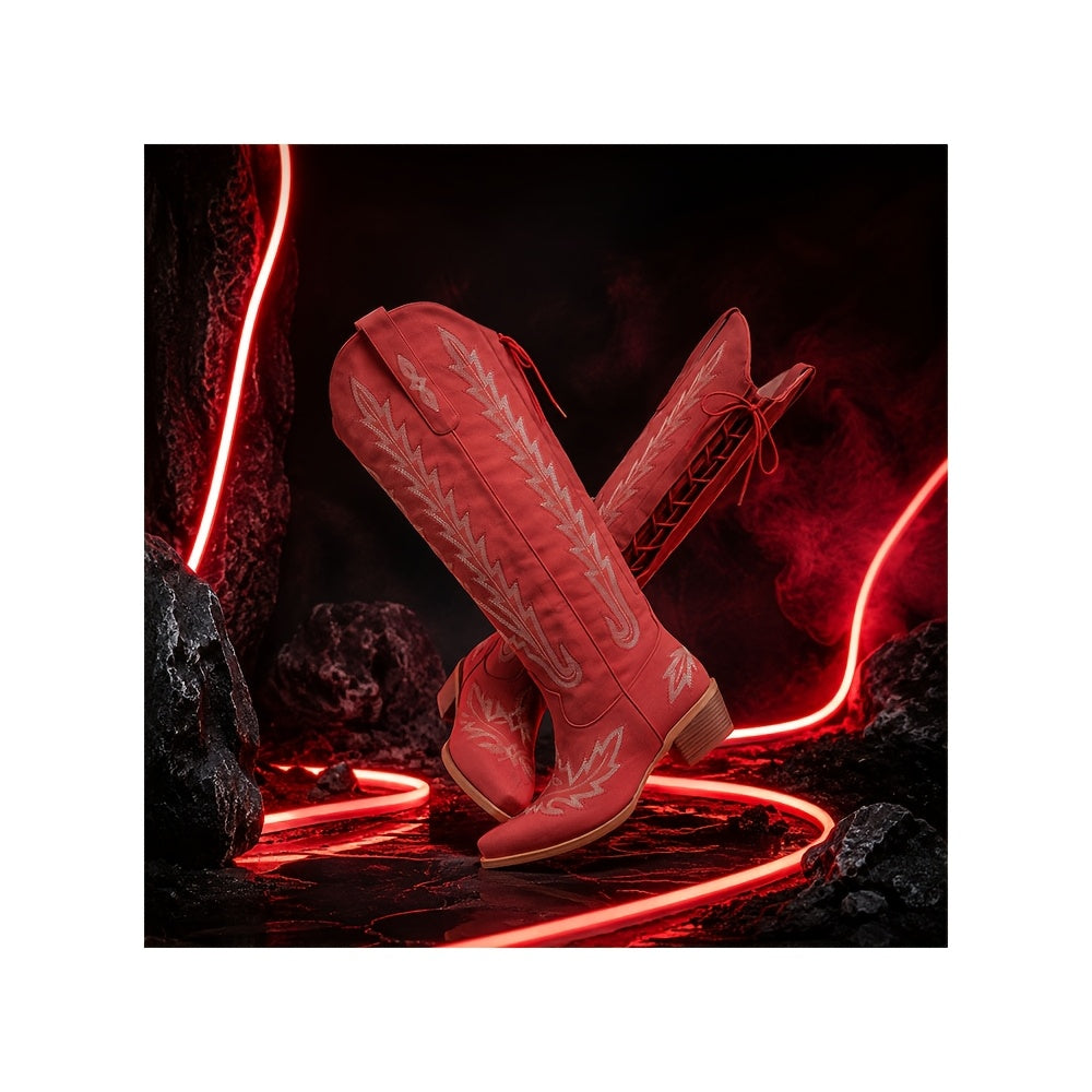 Andromeda | Women Embroidered Western Boots