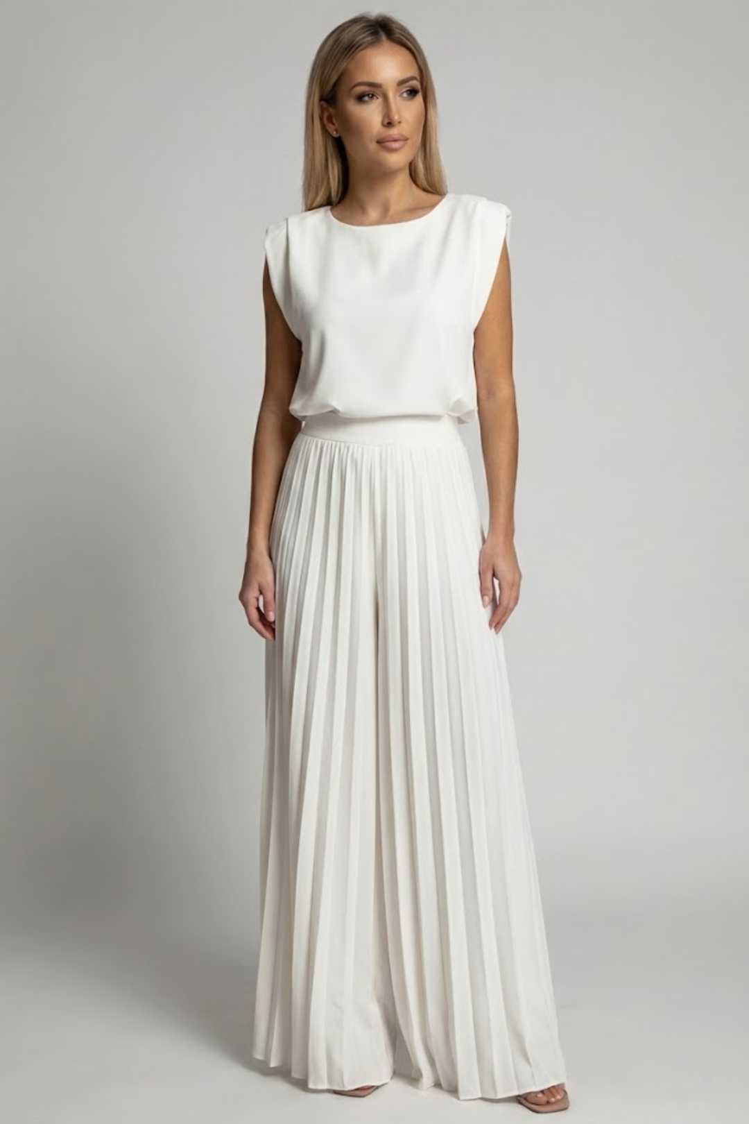 Atalanta | Women Pleated Evening Jumpsuit