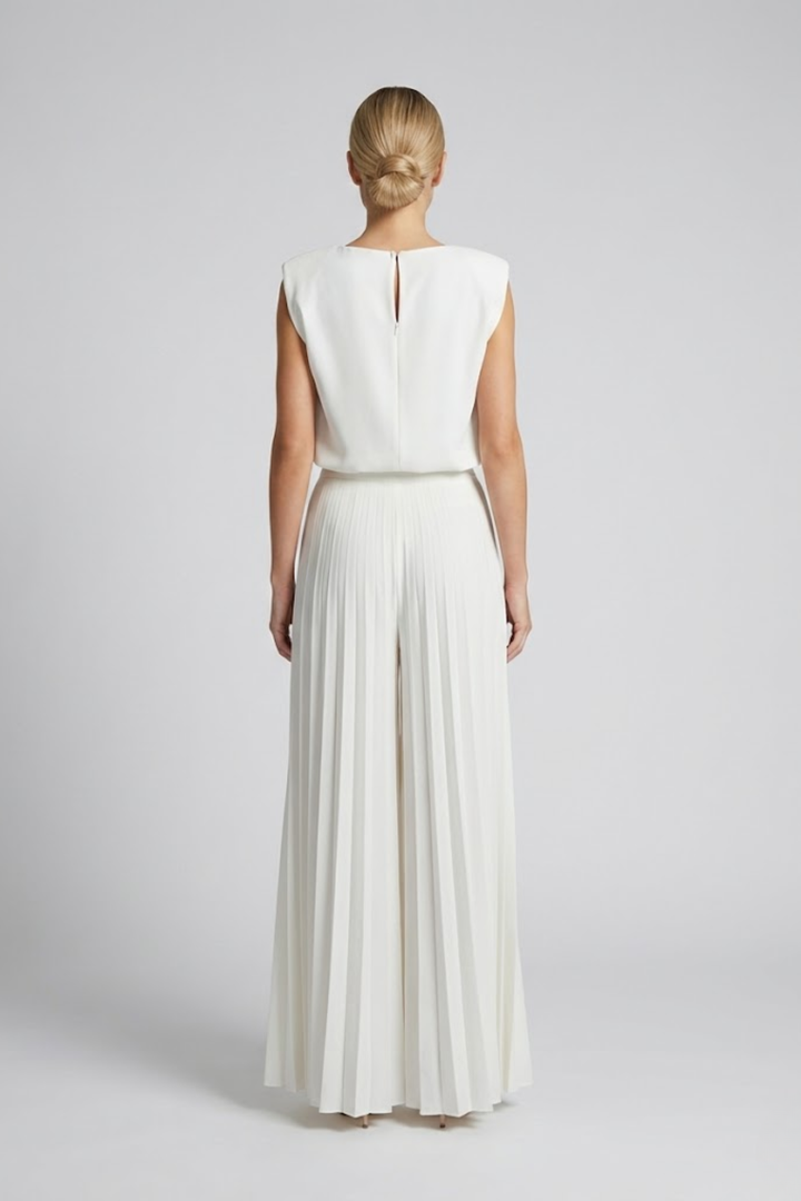 Atalanta | Women Pleated Evening Jumpsuit