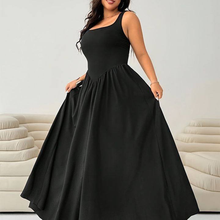 Callisto | Women Fitted Flowy Maxi Dress
