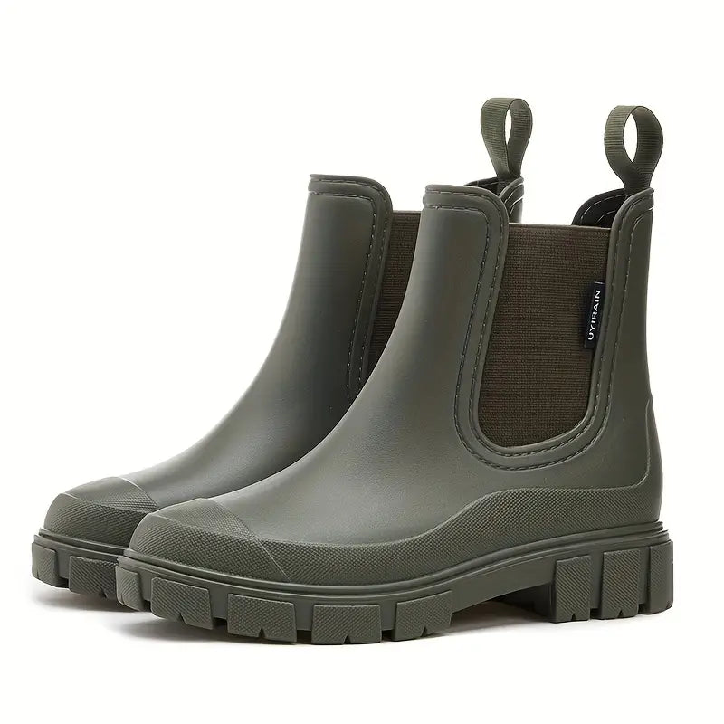 Cliona | Women Pull Tab Chelsea Ankle Boots
