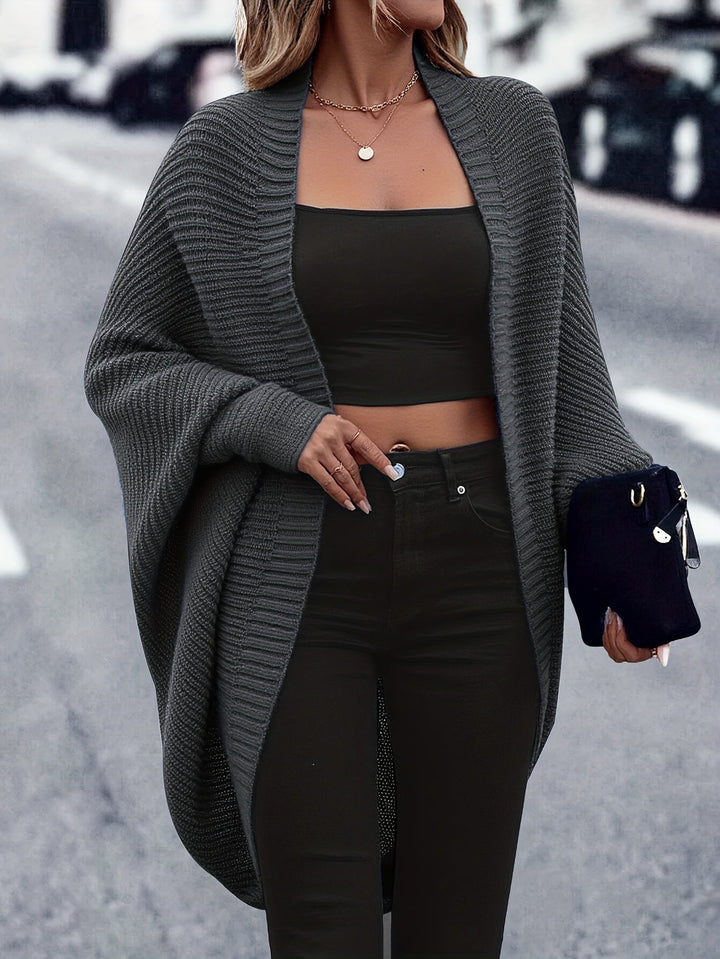 Marilyn Women Relaxed Fit Longline Open Front Cardigan