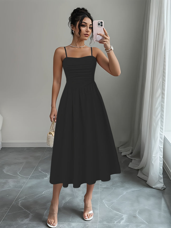 Jessica | Women Square Neck Midi Dress