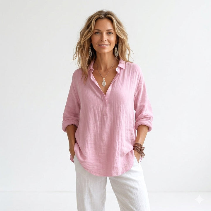 Danae | Women Relaxed Linen Shirt