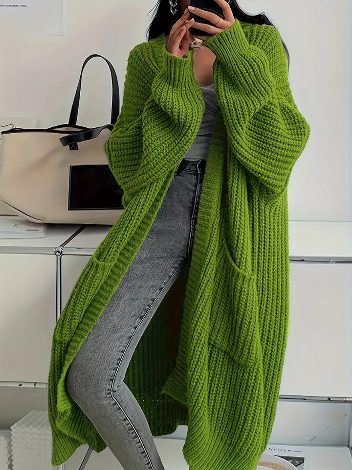 Kjersti | Women Chunky Knit Longline Cardigan