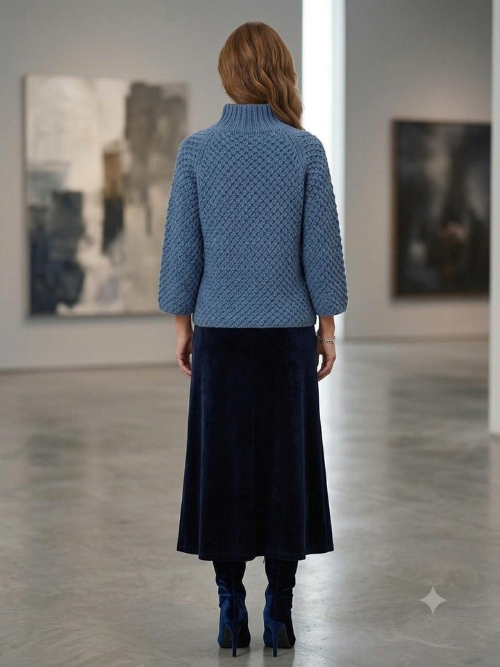 Laoise | Women Chunky Turtleneck Knit Sweater