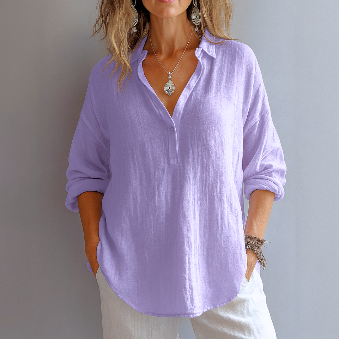 Danae | Women Relaxed Linen Shirt