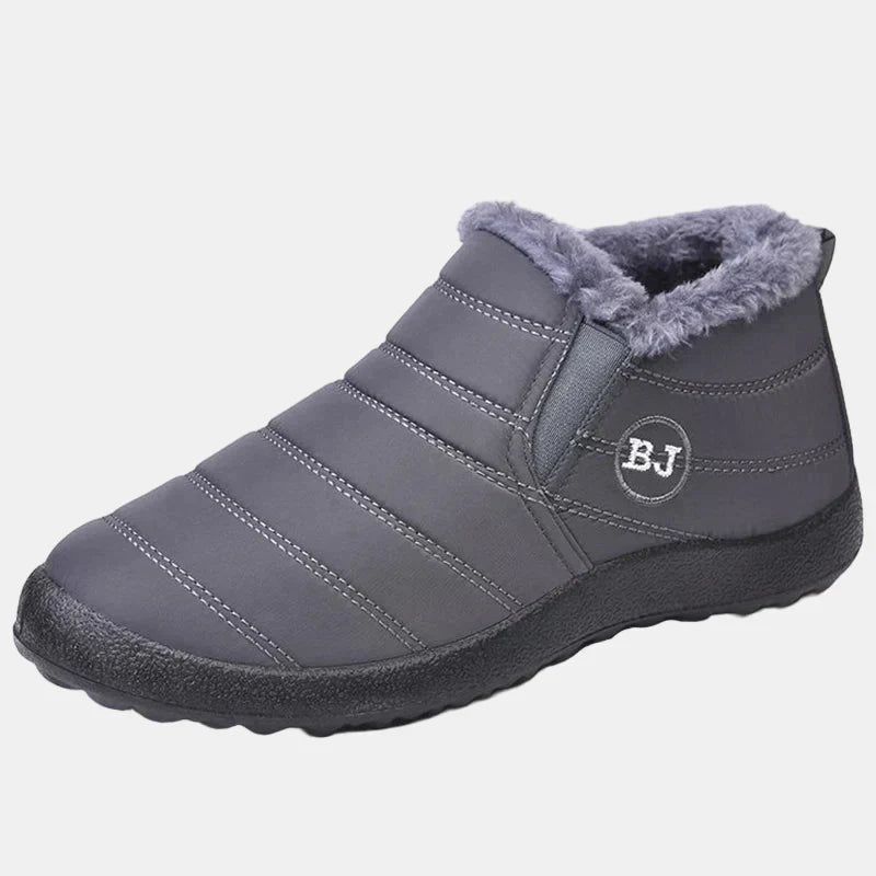 Gunvor | Women Quilted Fur Cuff Boots