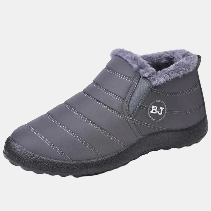 Gunvor | Women Quilted Fur Cuff Boots