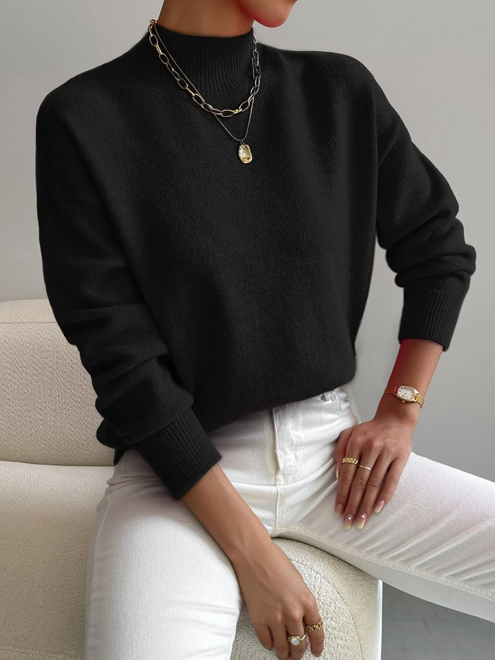 Gert | Women Mock Neck Sweater