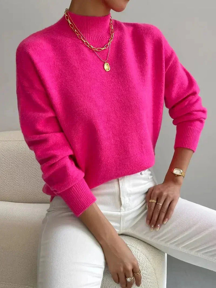 Gert | Women Mock Neck Sweater