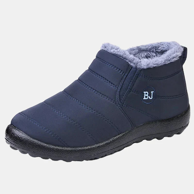Gunvor | Women Quilted Fur Cuff Boots