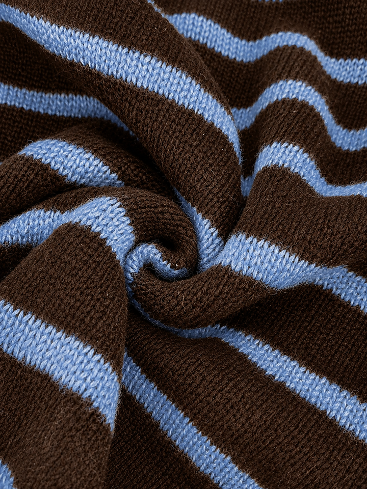 Meabh | Women Striped Button Cardigan