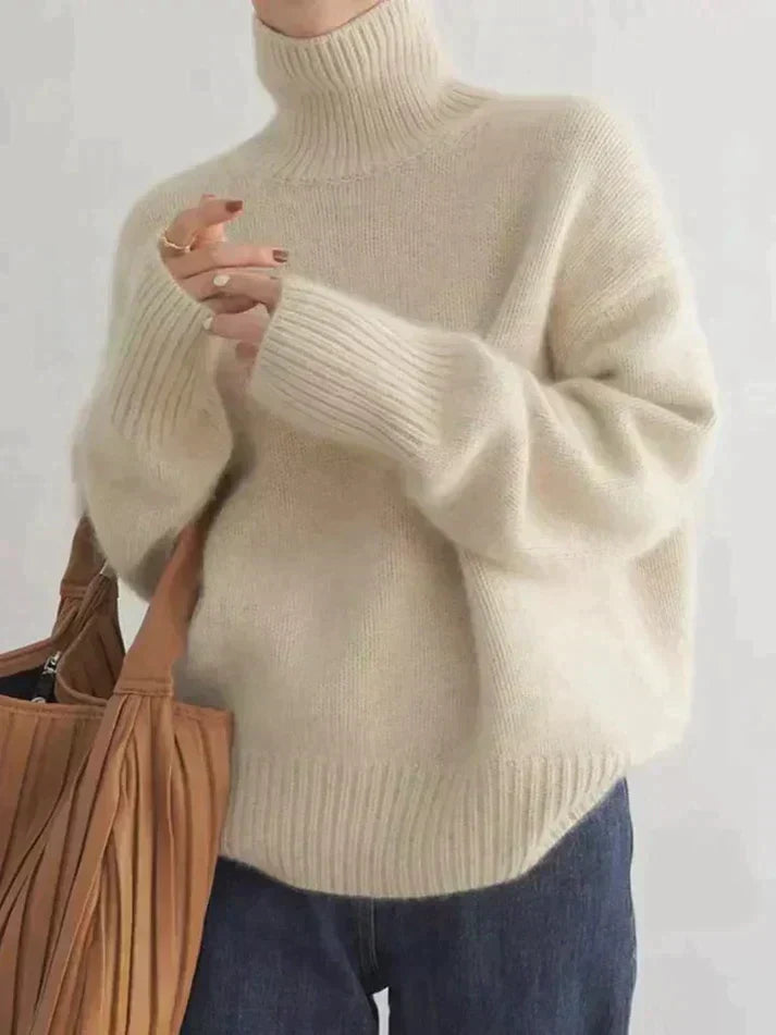 Dolores | Women Oversized Turtleneck Sweater