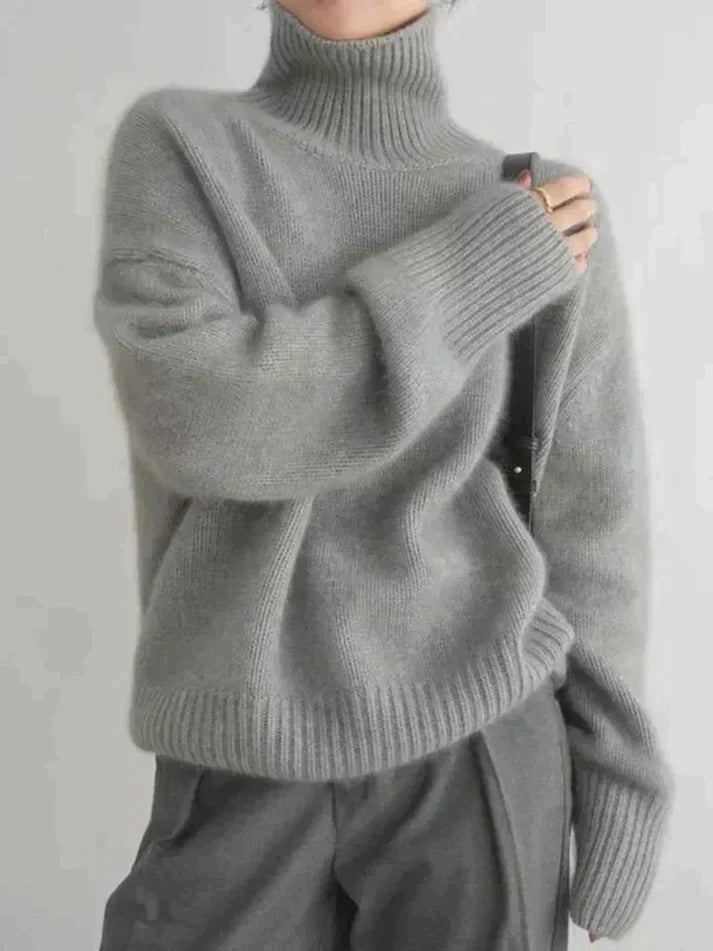 Dolores | Women Oversized Turtleneck Sweater