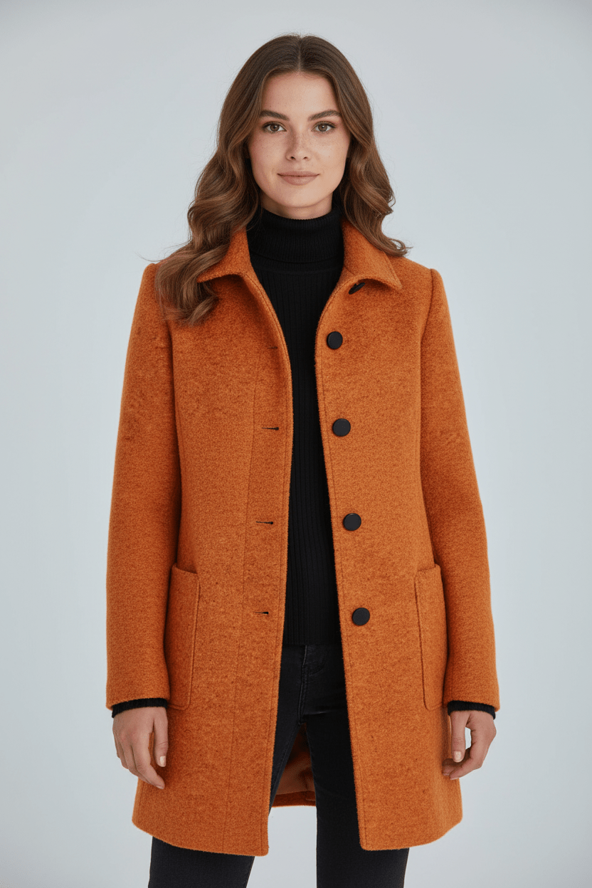 Calypso | Women Tailored Wool Blend Coat