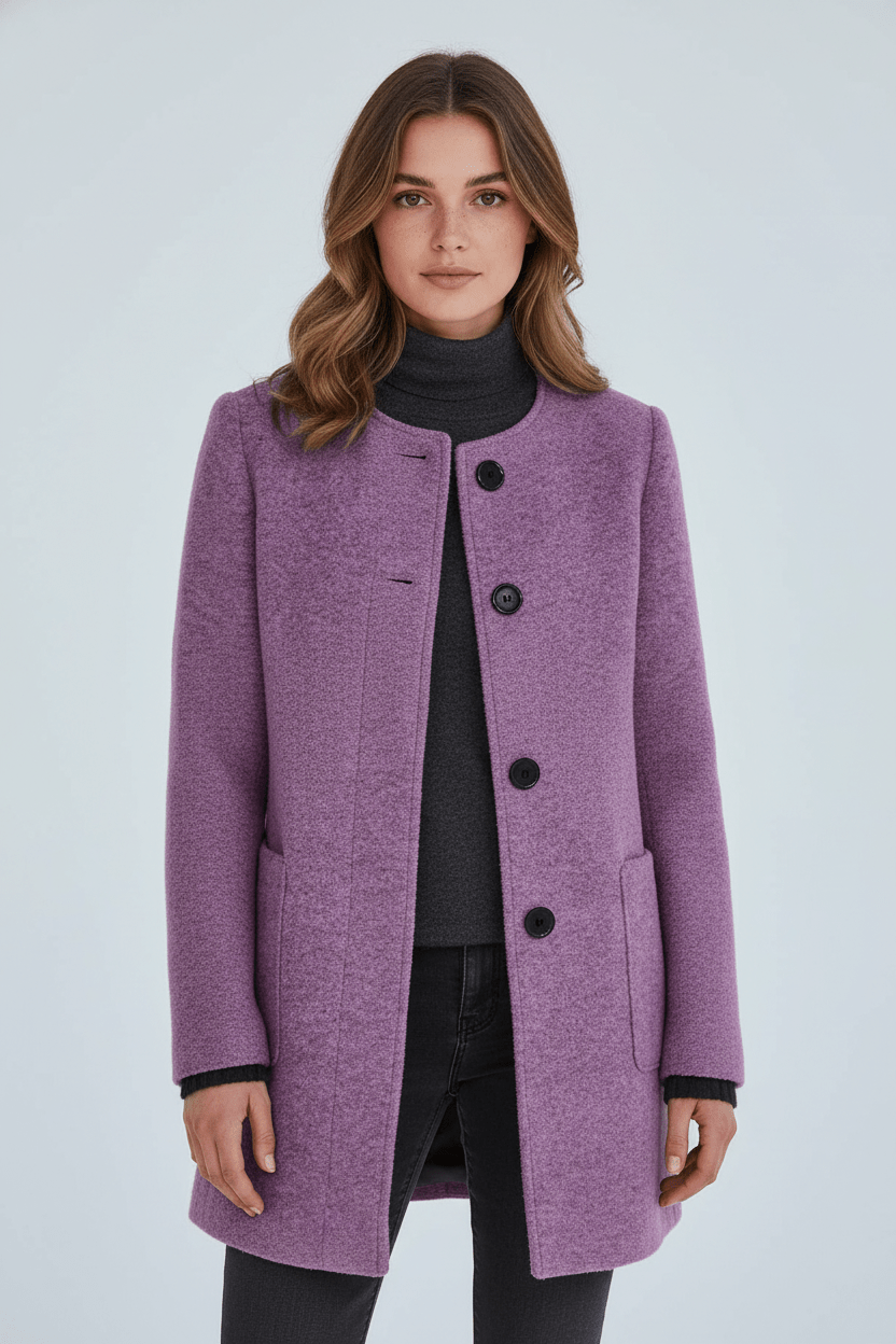 Calypso | Women Tailored Wool Blend Coat