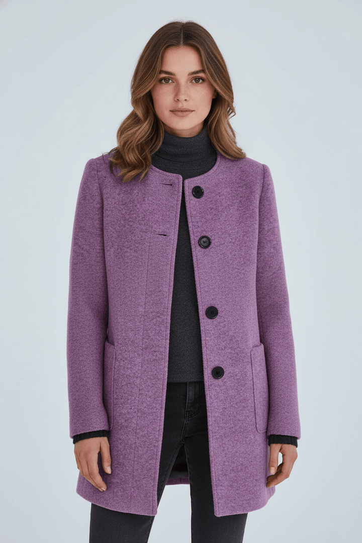 Calypso | Women Tailored Wool Blend Coat