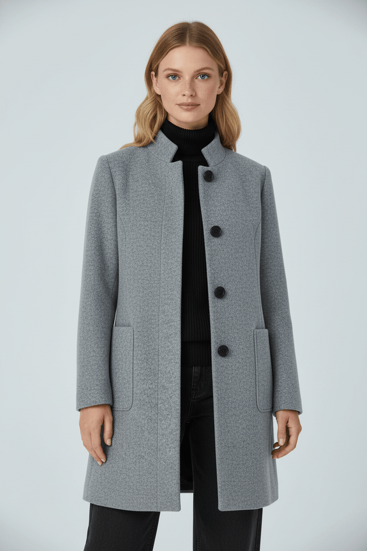 Calypso | Women Tailored Wool Blend Coat