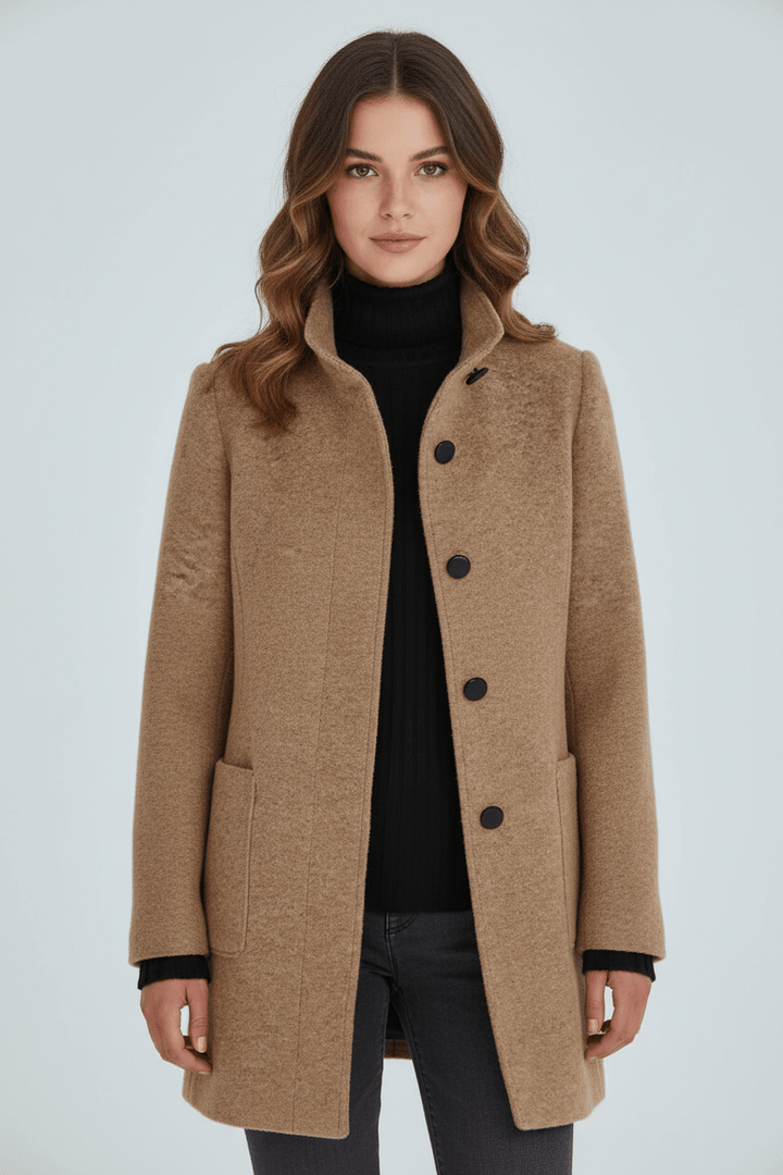 Calypso | Women Tailored Wool Blend Coat