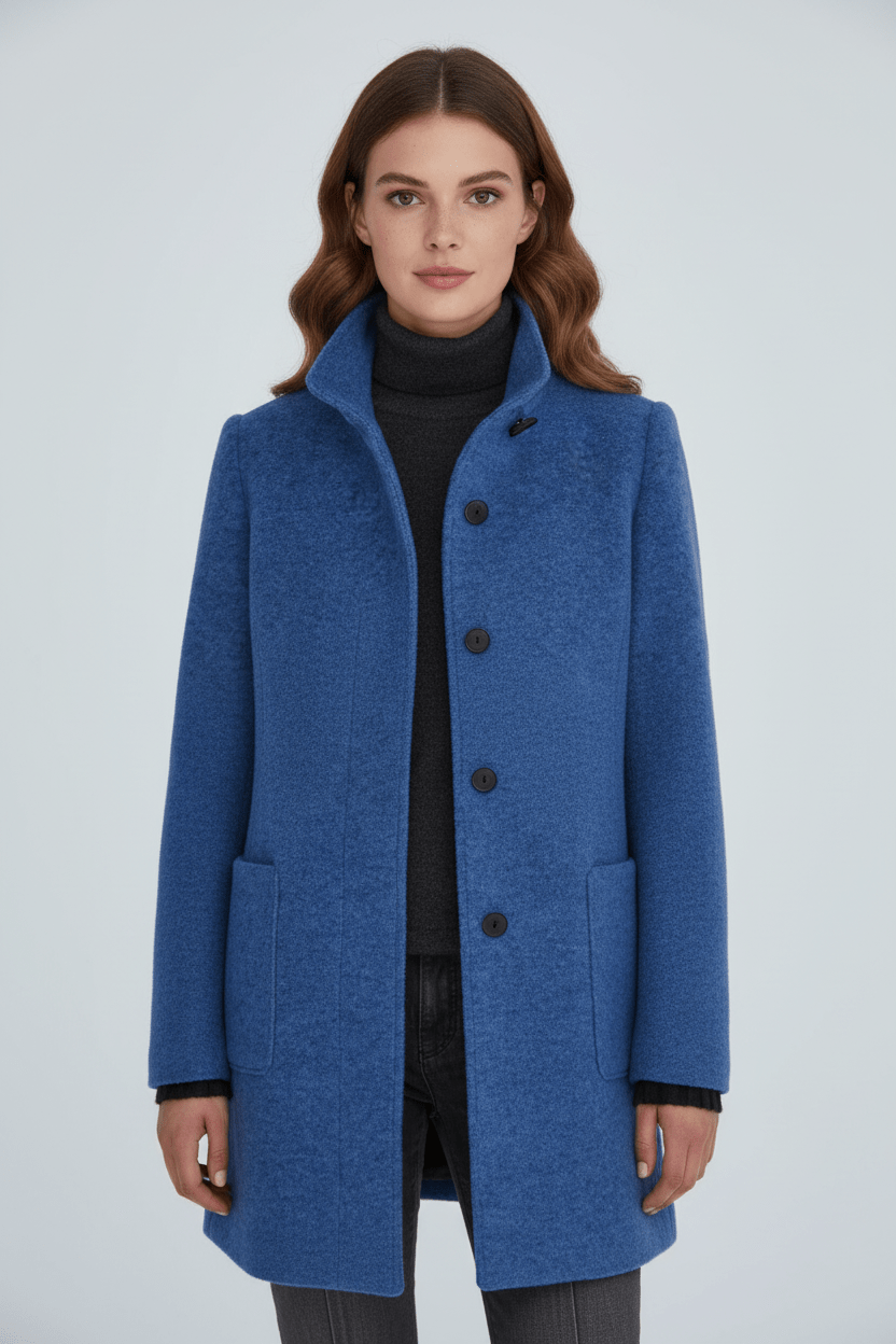 Calypso | Women Tailored Wool Blend Coat