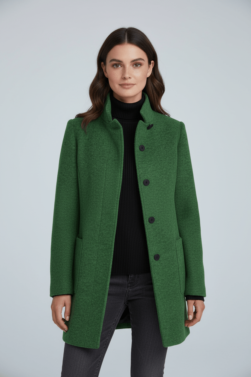 Calypso | Women Tailored Wool Blend Coat