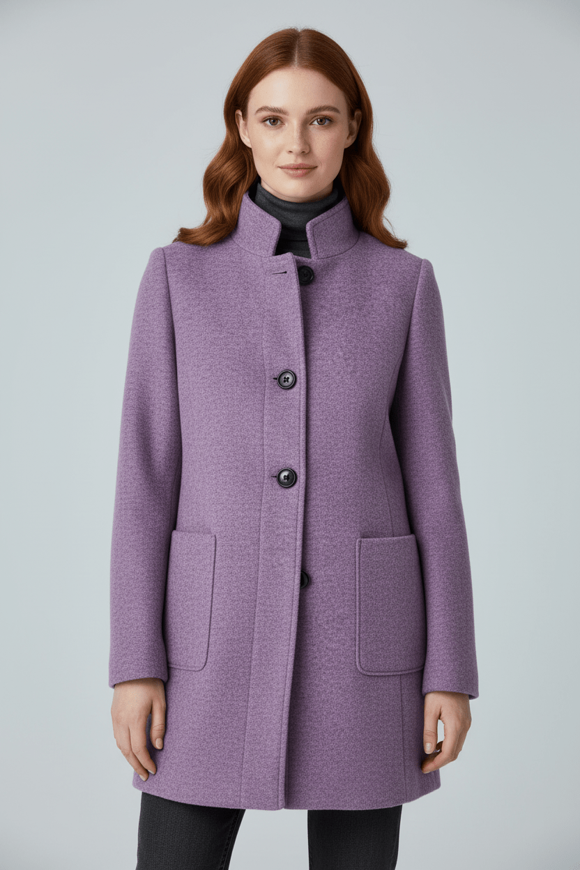 Calypso | Women Tailored Wool Blend Coat