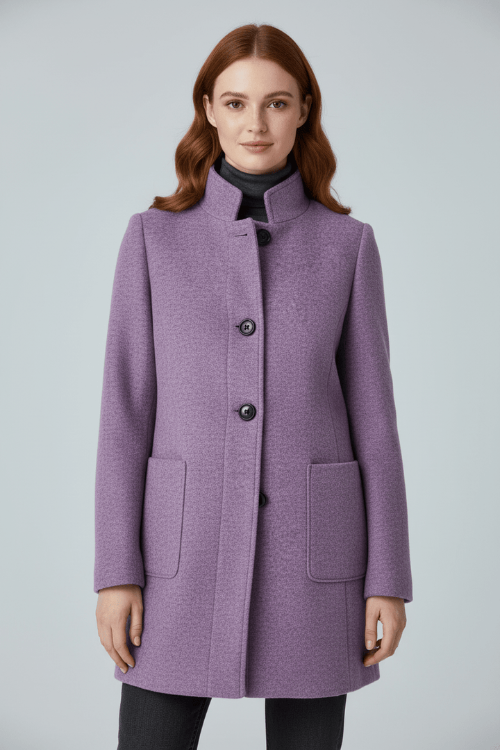 Calypso | Women Tailored Wool Blend Coat