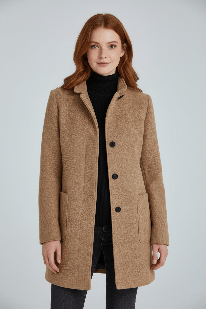 Calypso | Women Tailored Wool Blend Coat