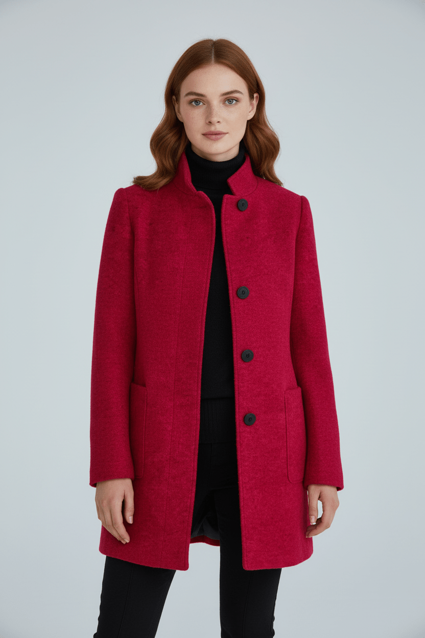 Calypso | Women Tailored Wool Blend Coat