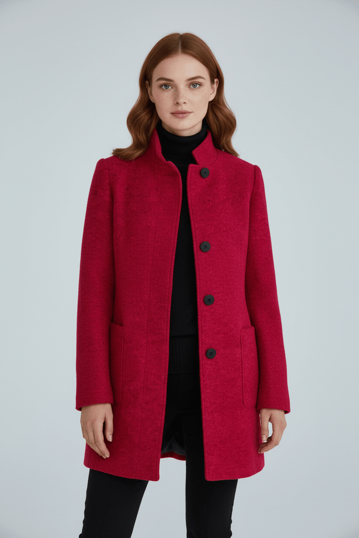 Calypso | Women Tailored Wool Blend Coat