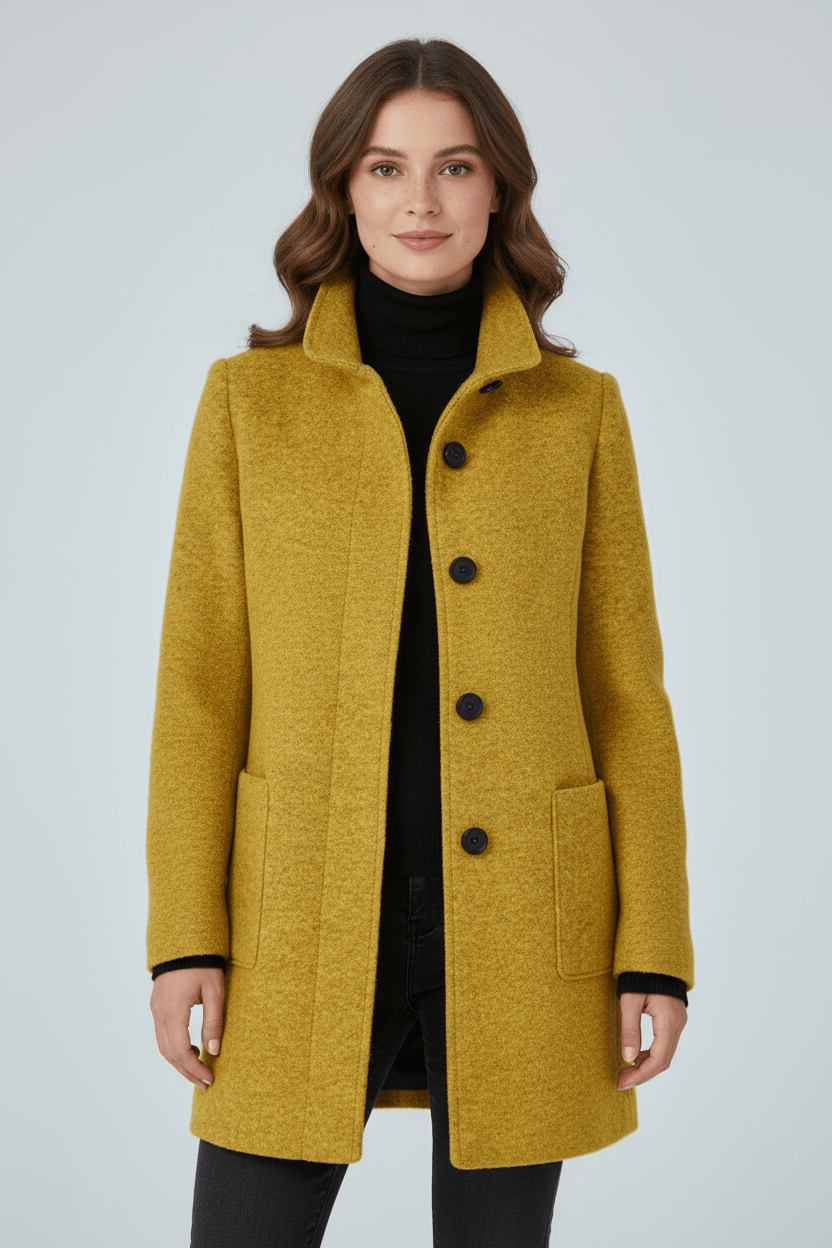 Calypso | Women Tailored Wool Blend Coat