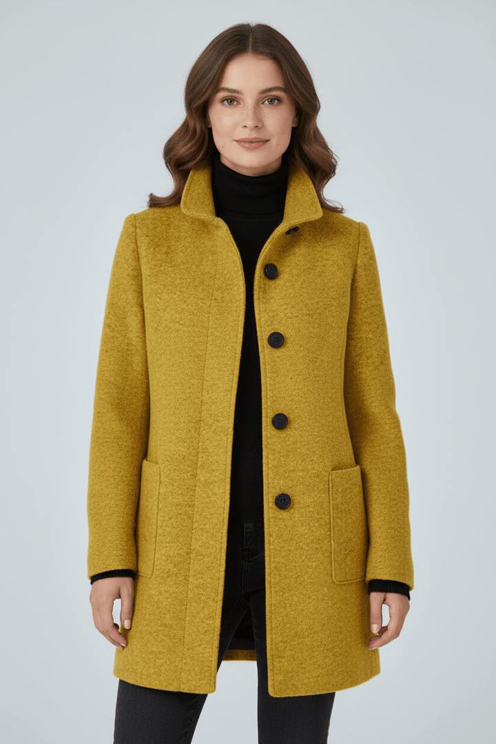 Calypso | Women Tailored Wool Blend Coat