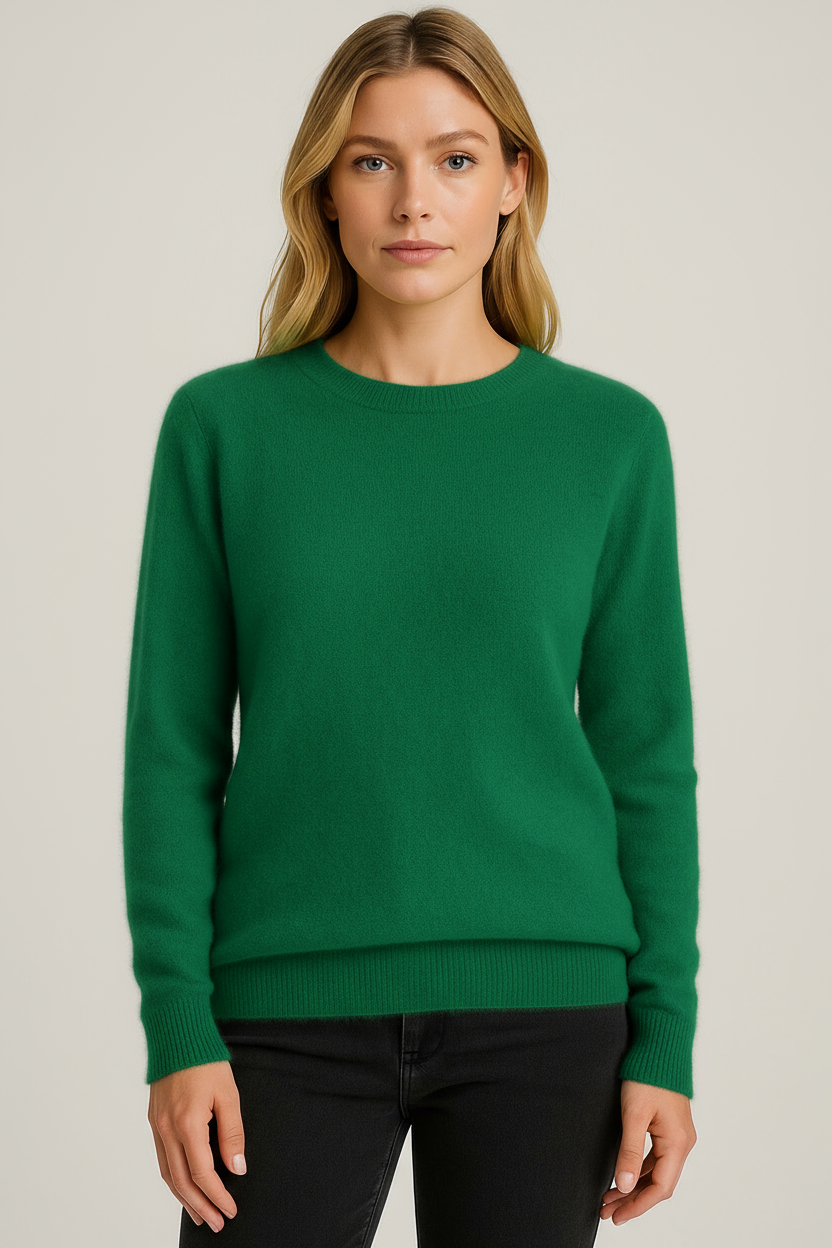 Sally | Women Classic Knit Crewneck Sweater